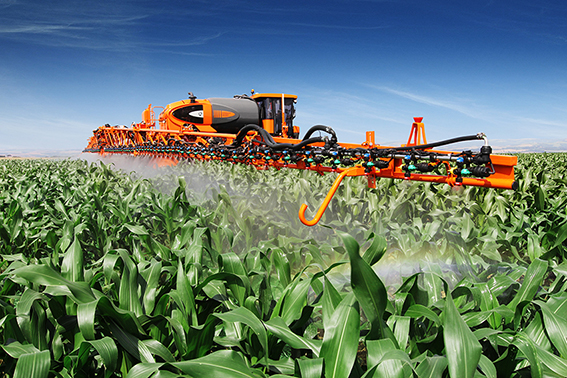 Aplicação de herbicidas