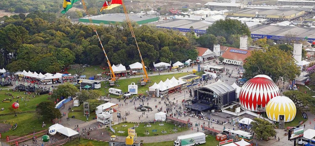 feiras agrícolas Expointer, em Esteio - Rio Grande do Sul, 2018. Fonte: Bimeda