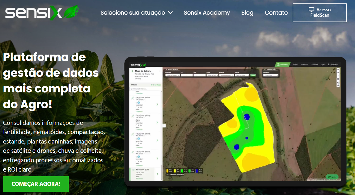 Como contratar o serviço de monitoramento de fazenda via satélite da Sensix